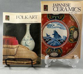 Japanese Ceramics And Folk Art Set Of 2 Books