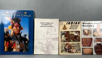 Native American Books Set Of 4