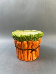 Vintage FF Made In Japan Carrot Vase.