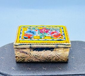 Miniature Italy Trinket Box