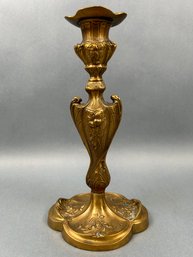 Brass Art Ware Candlestick Holder Made In India.
