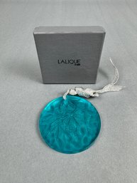 Lalique 1989 Noel Christmas Ornament