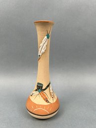 Betty Selby Arizona Pottery Hand Painted Vase.