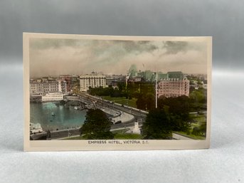 Empress Hotel Victoria BC - Real Picture Post Card