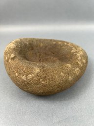 Ancient Asian Stone Bowl.