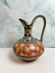 Vintage Mexican Ceramic Pitcher