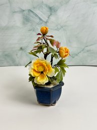 Vintage Glass Potted Plant -Local Pick Only