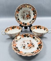 2 Sets Of Cups And Saucers