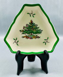 Spode Nut Dish - Christmas Tree Pattern - England
