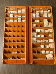 Vintage Pharmacist Prescription Label Holder Shelving Unit With Original Labels *Local Pick-Up Only*