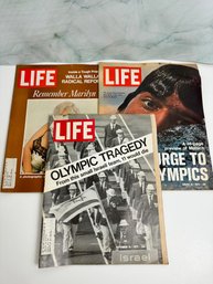 Three Vintage Life Magazines -Local Pick Only