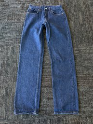 Levis Blue Jeans Button Fly Denim 501 30x32 USA MADE