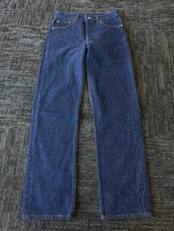 Levis Blue Jeans Button Fly Denim 501 28x32 USA MADE