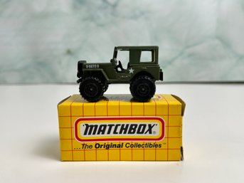 Matchbox Military Jeep