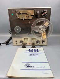 Vintage Viking Of Minneapolis Stereo Compact Model 880 Reel To Reel Tape Recorder.
