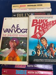 14 Books- Mostly Sci-Fi.  Keith Taylor &  A E Van Vogt