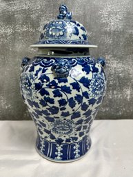 Large Chinese Blue & White Large Ginger Jar (B)