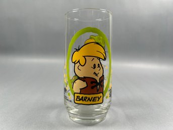 Flintstone Kids Barney Glass