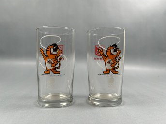 Two Seoul Olympics Glasses