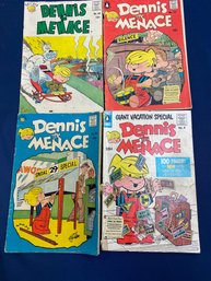 4 Dennis The Menace Comic Books