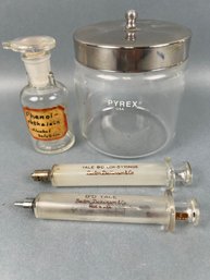 Antique Pharmacy Supplies.