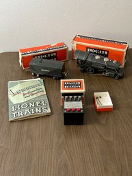 Vtg Lionel 259 E Locomotive Engine & 1689W Tender O GAUGE With 65 Whistle Controller *Local Pick-Up Only*
