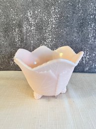 Rose Milk Glass Candy Dish. *Local Pick-Up Only*