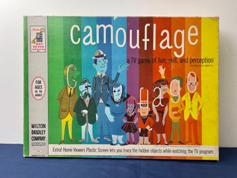 Vintage Milton Bradley Camouflage Game