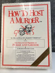 How To Host A Murder Game.