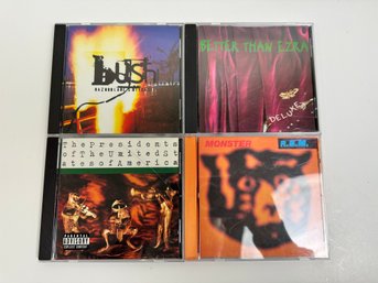 Four 90s Alt Rock CDs