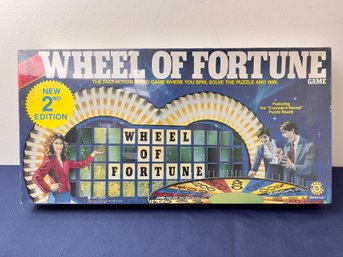 Wheel Of  Fortune 2nd Edition Board Game