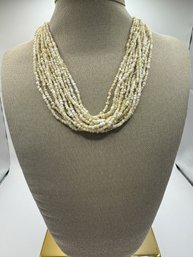 12 Strand Beaded Necklace