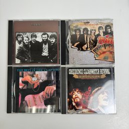 Four Rock CDs Eric Clapton CCR And More