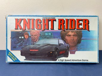 Parker Brothers Knight Rider Board Game