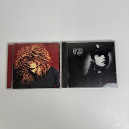 Two Janet Jackson CDs