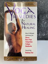 3 NIB Yoga Vhs Tapes.
