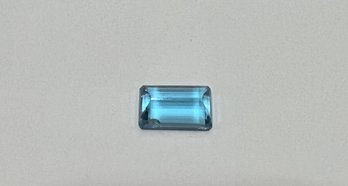 Blue Sapphire Faceted Gemstone