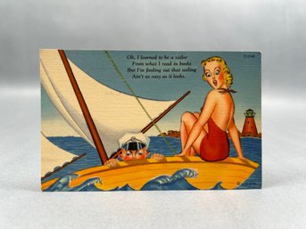 Vintage Comic Postcard