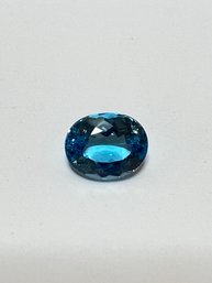 Blue Sapphire Faceted Gemstone