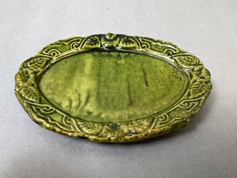 Small Oval Leaf Dish Made In Mexico.