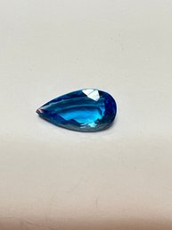 Blue Sapphire Faceted Gemstone