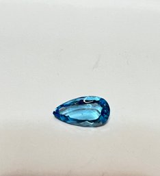 Blue Sapphire Faceted Gemstone