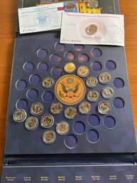 US Presidential Dollar Collection - 20 Coins