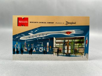 Monsanto Exhibit In Disneyland Postcard