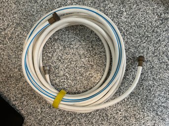 White & Blue Water Hose