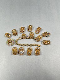 Lot Of Vintage Pieces To Make Jewelry