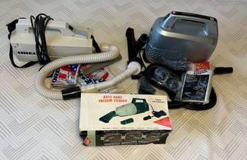 Lot Of 3 Vacuums And Accessories Oreck Hoover & Kraco **Local Pickup Only**