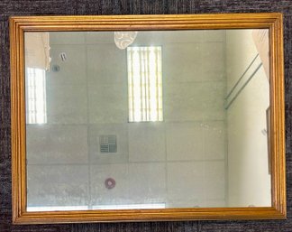 Large Gold Framed Wall Mirror