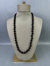 Black/red Beaded Necklace