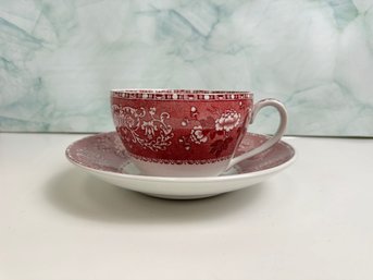 Spode Archive Collection Camilla Oversized Cup And Saucer